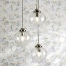 Dar Lighting Laura Ashley - Whitham 3 Light Cluster Pendant