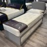 Relyon - Upholstered Guest Bed Storabed with Headboard - Pocket Mattresses