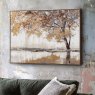 Gallery Direct Gilded Oak - Framed Canvas