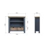 Kettle Interiors Glamorgan - Small Bookcase