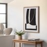 Gallery Direct Abstract Noir et Blanc - Framed Art