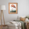 Gallery Direct Vintage Pink Flamingo - Framed Art