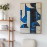 Gallery Direct Cobalt Abstract - Framed Canvas