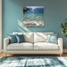 Gallery Direct Crystal Waters - Framed Canvas