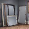 Gallery Direct Abbey - Leaner Mirror Black