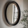 Gallery Direct Fiddock - Mirror Black and Gold