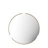 Gallery Direct Fitzroy - Round Mirror Gold