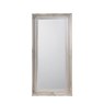 Gallery Direct Hampshire - Leaner Mirror Antique Silver