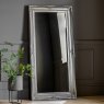 Gallery Direct Hampshire - Leaner Mirror Antique Silver
