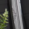 Gallery Direct Hampshire - Leaner Mirror Antique Silver