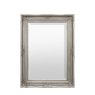 Gallery Direct Hampshire - Rectangle Mirror Ant Silver
