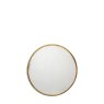 Gallery Direct Higgins - Round Mirror Antique Gold
