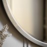 Gallery Direct Higgins - Round Mirror Antique Silver