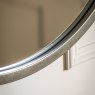 Gallery Direct Higgins - Round Mirror Antique Silver