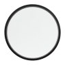 Gallery Direct Higgins - Round Mirror Black Large