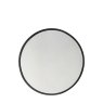 Gallery Direct Higgins - Round Mirror Black