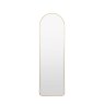 Gallery Direct Holworth - Arch Mirror Gold Slim