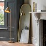 Gallery Direct Holworth - Arch Mirror Gold Slim