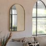 Gallery Direct Holworth - Arch Mirror Gold