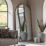 Gallery Direct Holworth - Arch Mirror Gold Large