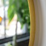 Gallery Direct Holworth - Large Round Mirror Gold
