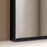 Gallery Direct Holworth - Overmantle Mirror Black