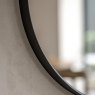 Gallery Direct Holworth - Pebble Mirror Black