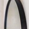 Gallery Direct Holworth - Small Round Mirror Black