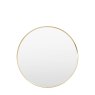 Gallery Direct Holworth - Round Mirror Gold
