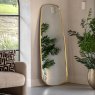 Gallery Direct Holworth - Shaped Leaner Gold Mirror