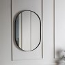 Gallery Direct Hurston - Elipse Mirror Black