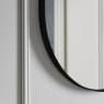 Gallery Direct Hurston - Elipse Mirror Black