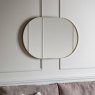 Gallery Direct Hurston - Elipse Mirror Champagne