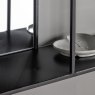 Gallery Direct Bassan - Mirror Shelf Black