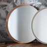 Gallery Direct Keaton - Round Mirror Oak
