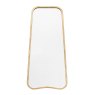 Gallery Direct Kurva - Leaner Gold Mirror
