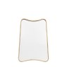 Gallery Direct Kurva - Rectangle Gold Mirror