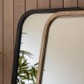 Gallery Direct Kurva - Rectangle Gold Mirror