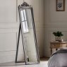 Gallery Direct Lambeth - Wood Cheval Mirror Silver