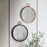 Gallery Direct Bayswater - Black Round Mirror