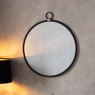 Gallery Direct Bayswater - Black Round Mirror