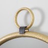 Gallery Direct Bayswater - Gold Round Mirror