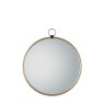Gallery Direct Bayswater - Gold Round Mirror Large