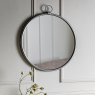 Gallery Direct Bayswater - Silver Round Mirror