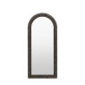 Gallery Direct Pimlico - Arch Leaner Black Wash Mirror