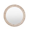 Gallery Direct Pimlico - Round Mirror White Wash