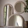 Gallery Direct Pimlico - Round Mirror White Wash