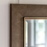 Gallery Direct Richmond - Square Mirror Bronze