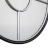 Gallery Direct Rocca - Round Silver Mirror