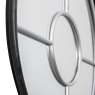 Gallery Direct Rocca - Round Silver Mirror